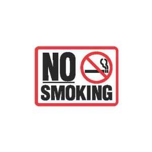  No Smoking   14 x 10   OSHA warning magnetic sign.: Home 
