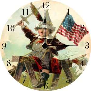  Little Patriot Wall Clock: Baby