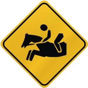  ONLY  HORSE RACING  CROSSING SIGN SPORTS