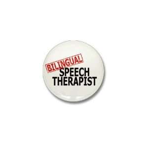  Bilingual Speech Therapist Health Mini Button by  