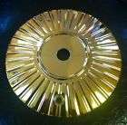 Luxor Wire Wheel GOLD Pan Spinner Center Cap  *NEW*