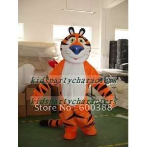   tony tiger mascot costume halloween costume party dress: Toys & Games