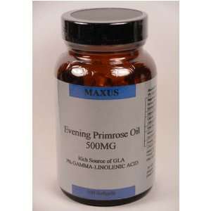 Maxus Evening Primrose Oil 500mg, 100 Softgels. See our  