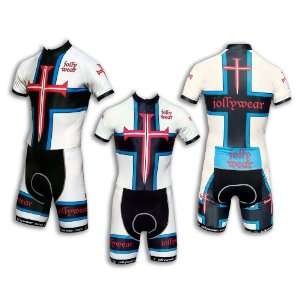 JOLLYWEAR Cycling Skinsuit   short sleeves and legs (TEMPLAR 