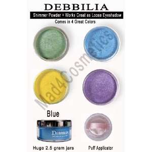  Debbilia 2.5 Grams of Loose Shimmer Powder  Blue Beauty