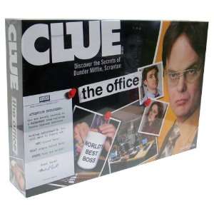  Clue Board Game   Office Edition Toys & Games