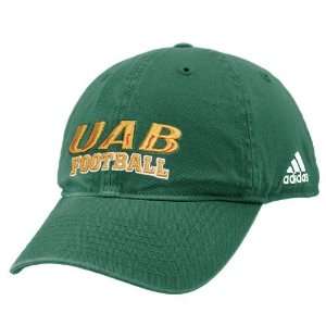  adidas UAB Blazers Green Official Team Slouch Hat Sports 