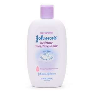  New and Improved Johnsons Bedtime Moisture Wash, 15 ounce 