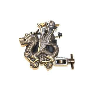   Dragon Skulls Tattoo Machine with 10 Wrap Coils: Everything Else