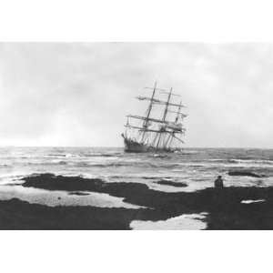  Sinking Ship County Clare Ireland 12x18 Giclee on canvas 