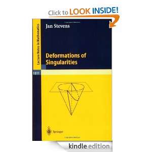Deformations of Singularities (Lecture Notes in Mathematics) Jan 