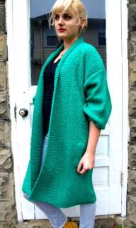 made by sideffects 100 % acrylic super cozy comfy oversize knit 