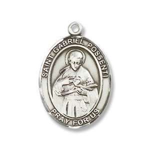   Silver Medal with 18 Sterling Chain Patron Saint of College Students