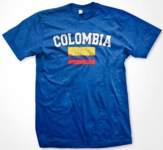   shirt for you Colombia Flag International Soccer T shirt