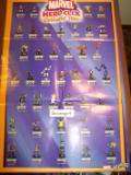 Clobberin Time Heroclix Checklist Poster Character RARE  