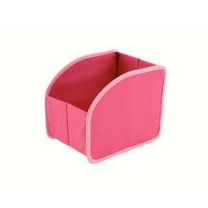  Small Stuff Cubby, Hot Pink with Light Pink