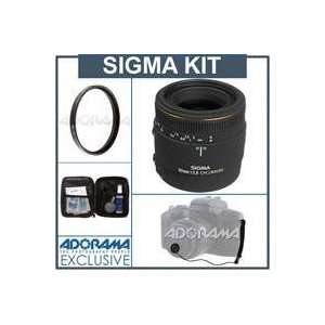 Sigma 50mm f/2.8 EX DG Auto Focus Macro Lens Kit for Canon 