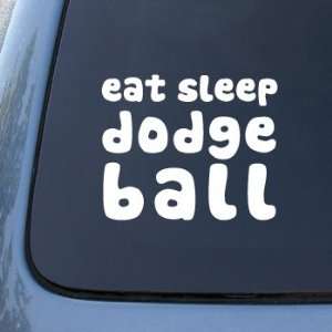 EAT SLEEP DODGEBALL   Car, Truck, Notebook, Vinyl Decal Sticker #2003 