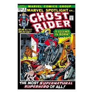   Ghost Rider #5 Cover Ghost Rider Giclee Poster Print