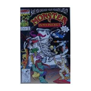  Monster In My Pocket #1 Comic From Harvey May 1991 