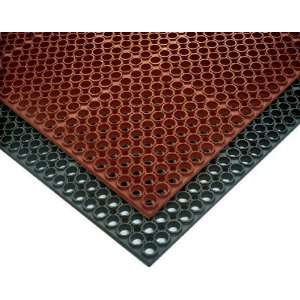  Heavy Duty Commercial Floor Mat   Brick Red   10 Piece: Home & Kitchen