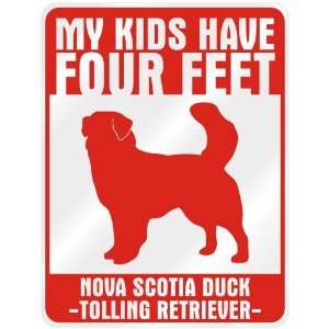   Nova Scotia Duck Tolling Retriever  Parking Sign Dog