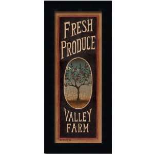  Apple Fresh Produce Country Kitchen Sign Print Framed 