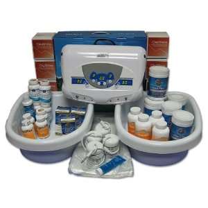 Two Person Ionic Detox Foot Bath System with Mp3 player, Consultation 