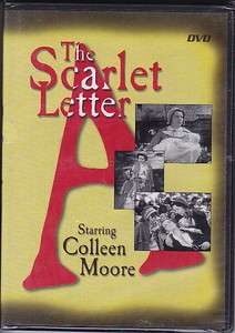 The Scarlet Letter DVD Colleen Moore RARE 1934 B&W NEW  