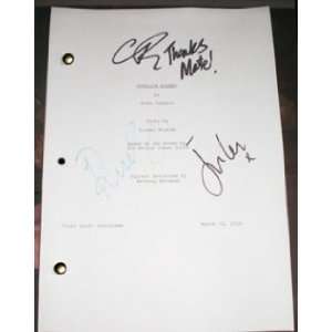  Sherlock Holmes Movie Script Signed by 3