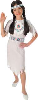 Child Small Girls White Indian Girl Costume   Indian Co  