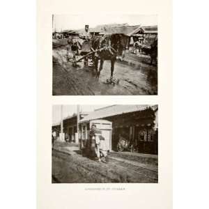  1907 Print Asia China Mukden Shenyang Liaoning Horse Cart 