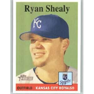  2007 Topps Heritage #391 Ryan Shealy   Kansas City Royals 