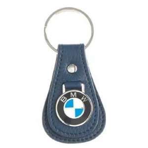  BMW Genuine Blue Tear Drop Key Fob Key Chain Ring 