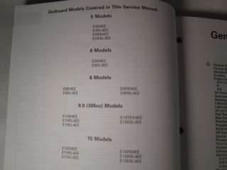 1999 Johnson Evinrude Outboard Service Manual 5   15 4S  