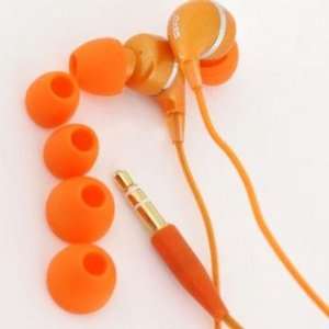  DROP Colorful Stereo Earphones (Orange) Electronics