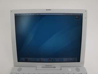 Apple iBook G4 12 Display, PowerPC G4 1.20 GHz, OSX 10.4.11 