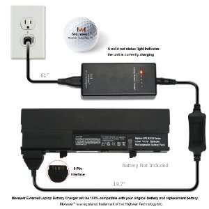 Morewer (TM) New External Battery Charger for Dell XPS M1210 Series 