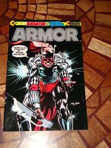 REVENGERS ARMOR #1 September 1985 Continuity Comic Book  