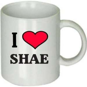  I Heart Shae Ceramic Coffee Cup 