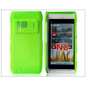   Net Hard Back Case Cover for Nokia N8 Green Cell Phones & Accessories