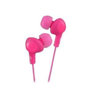  Hot Pink OEM JVC Gumy Plus Noise Cancelling Stereo 3.5mm 