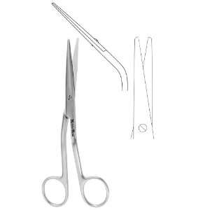 COTTLE Dorsal Scissors, 6 1/2 (16.5 cm), heavy pattern with rounded 