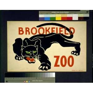  WPA Poster Brookfield Zoo