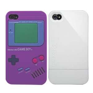  2pcs Set Nintendo Game Boy Silicone Case Purple + KoreTech 
