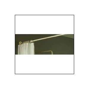   : Myson Shower Curtain Rails CR1 Pecos Straight Rail: Home & Kitchen