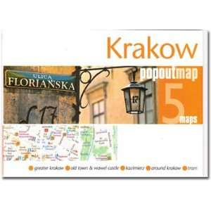  Krakow, Poland PopOut Map