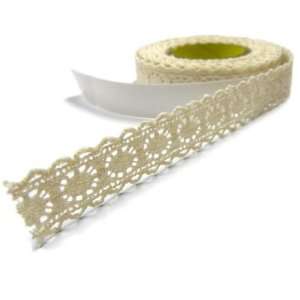   Lace Tape   0.7 Inch X 3yard, Beige(No.5) Arts, Crafts & Sewing