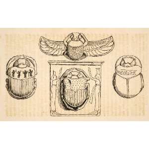   Symbols British Museum Death   Original In Text Wood Engraving Home