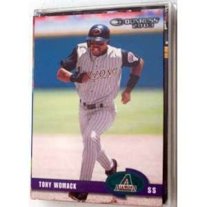  Tony Womack 20 Card Set with 2 Piece Acrylic Case: Sports 